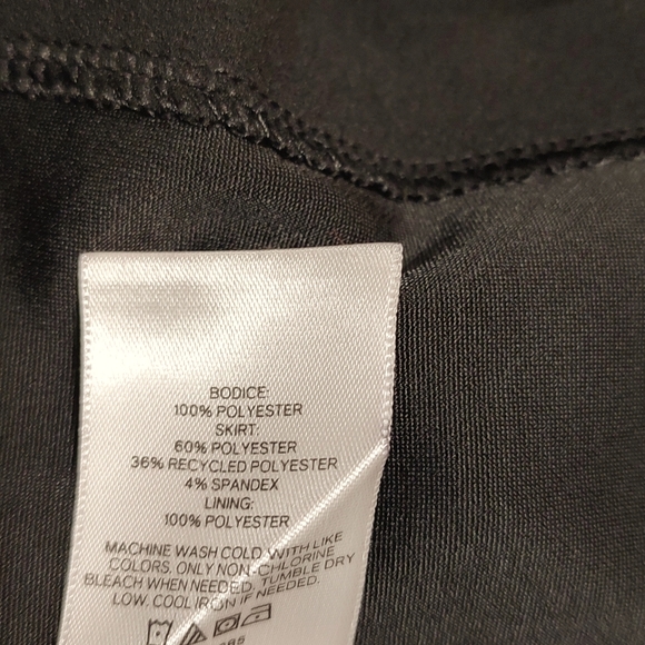 Ladies Express One Shoulder Sleeveless Black Dress  Side Zip & Split Size 2 NWT - Picture 13 of 16